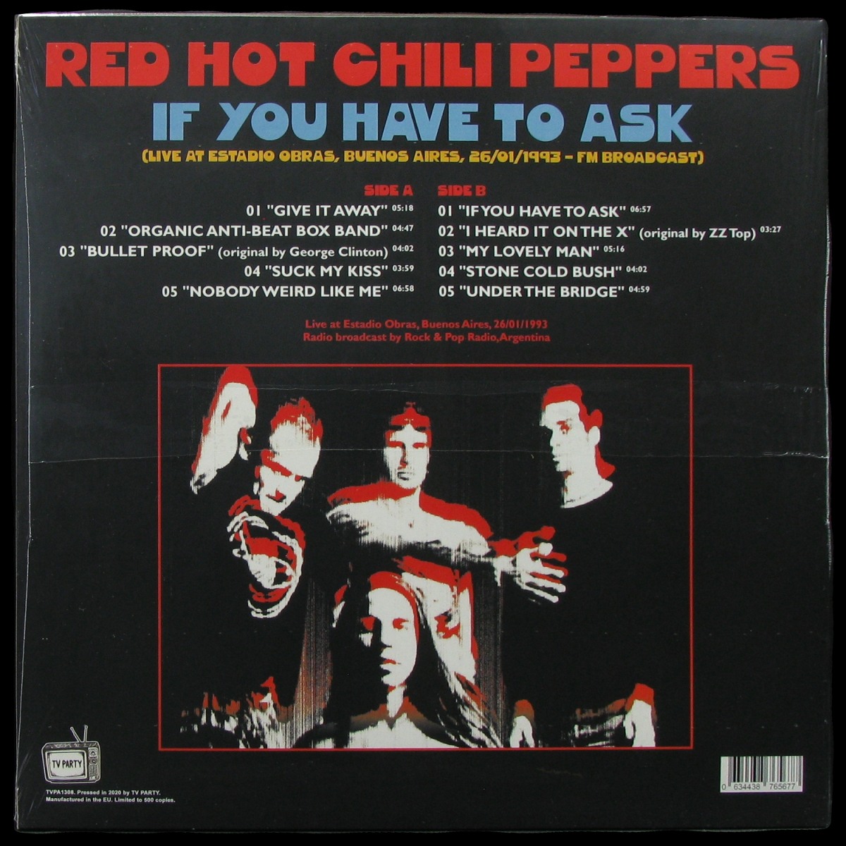 LP Red Hot Chili Peppers — If You Have To Ask фото 2