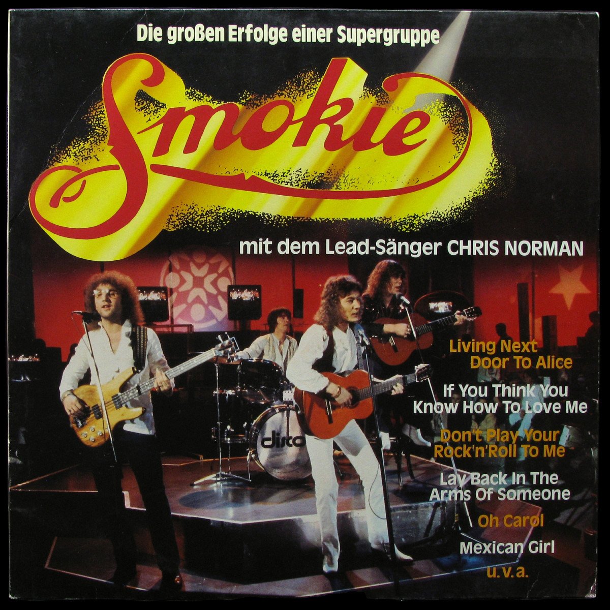 LP Smokie — Die Grossen Erfolge Einer Supergruppe Smokie Mit Dem Lead-Sanger Chris Norman (club edition) фото