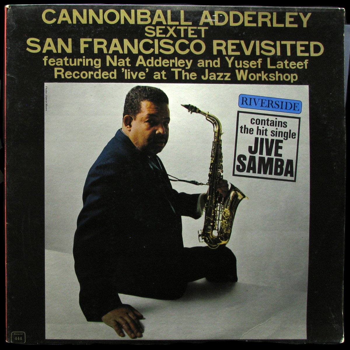 LP Cannonball Adderley Sextet — San Francisco Revisited (mono) фото