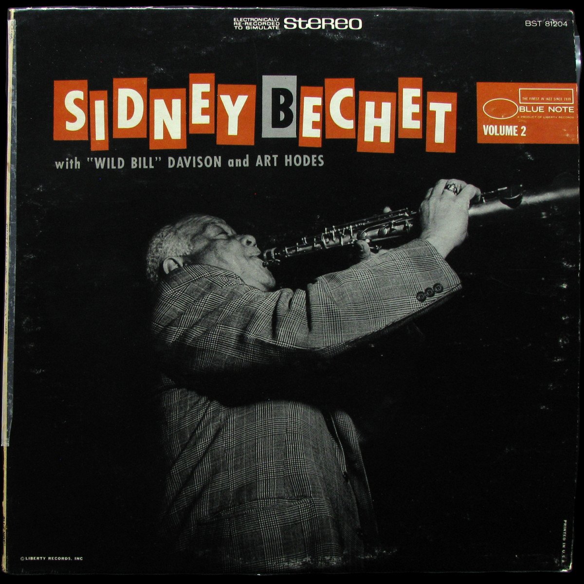 LP Sidney Bechet — Volume 2 фото