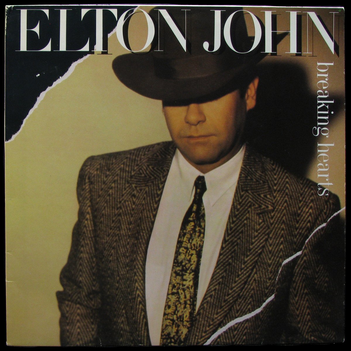 LP Elton John — Breaking Hearts фото