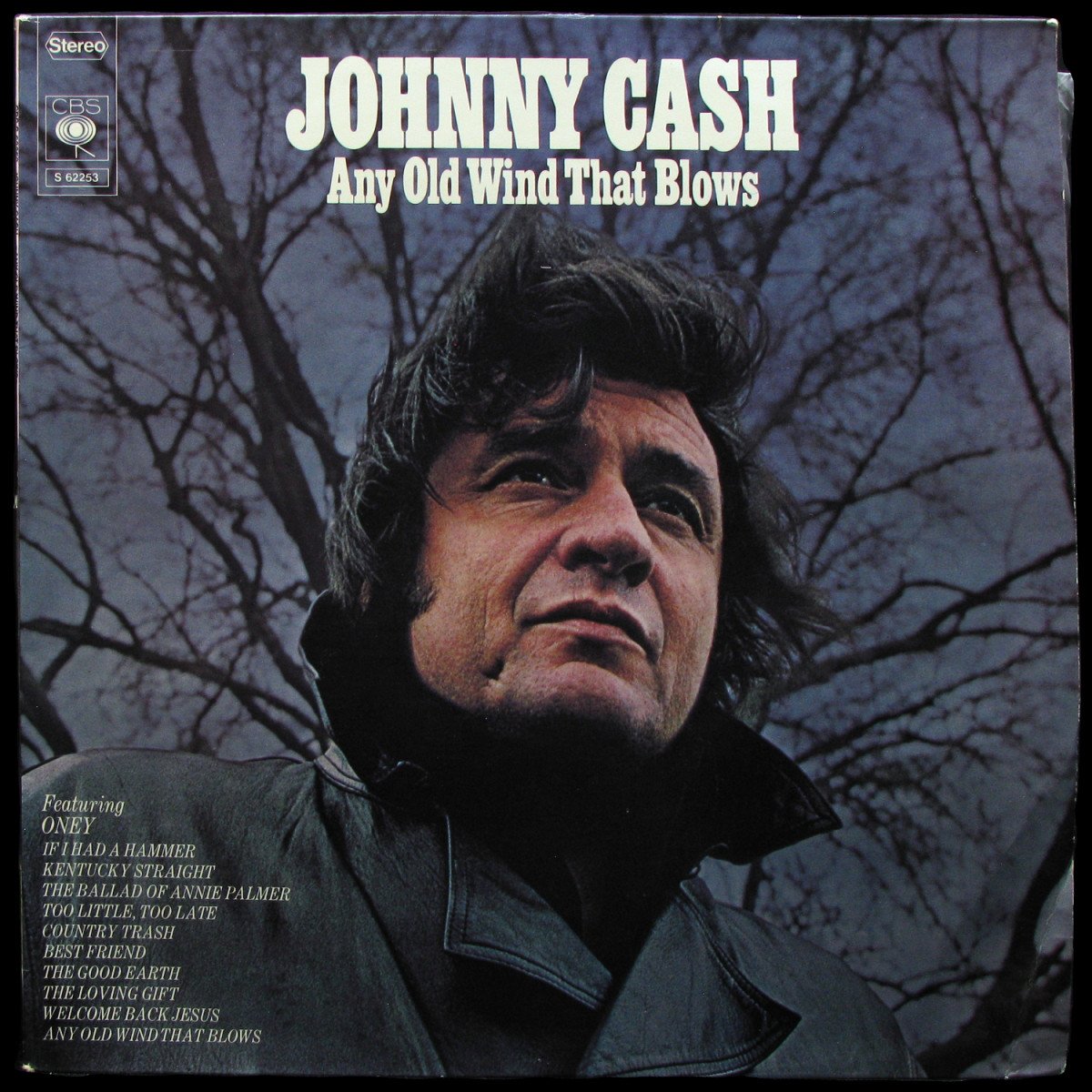 LP Johny Cash — Any Old Wind That Blows (club edition) фото