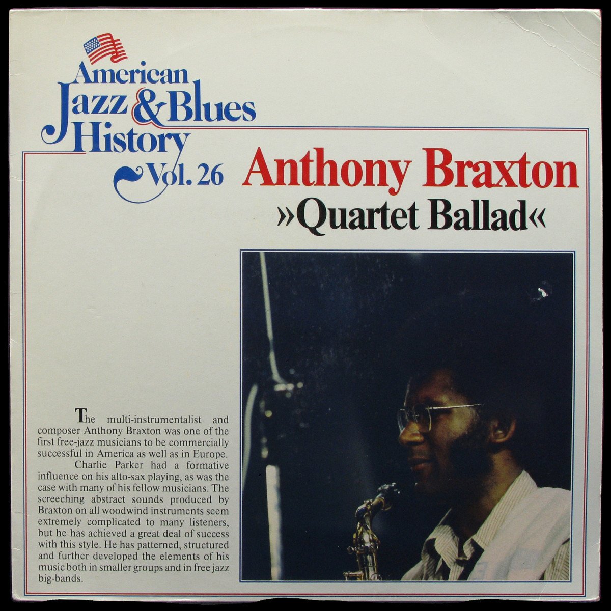 LP Anthony Braxton — Quartet Ballad фото