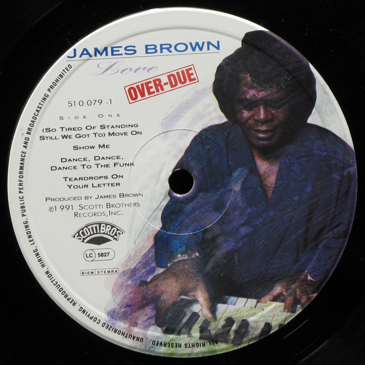 LP James Brown — Love Over-Due фото 2