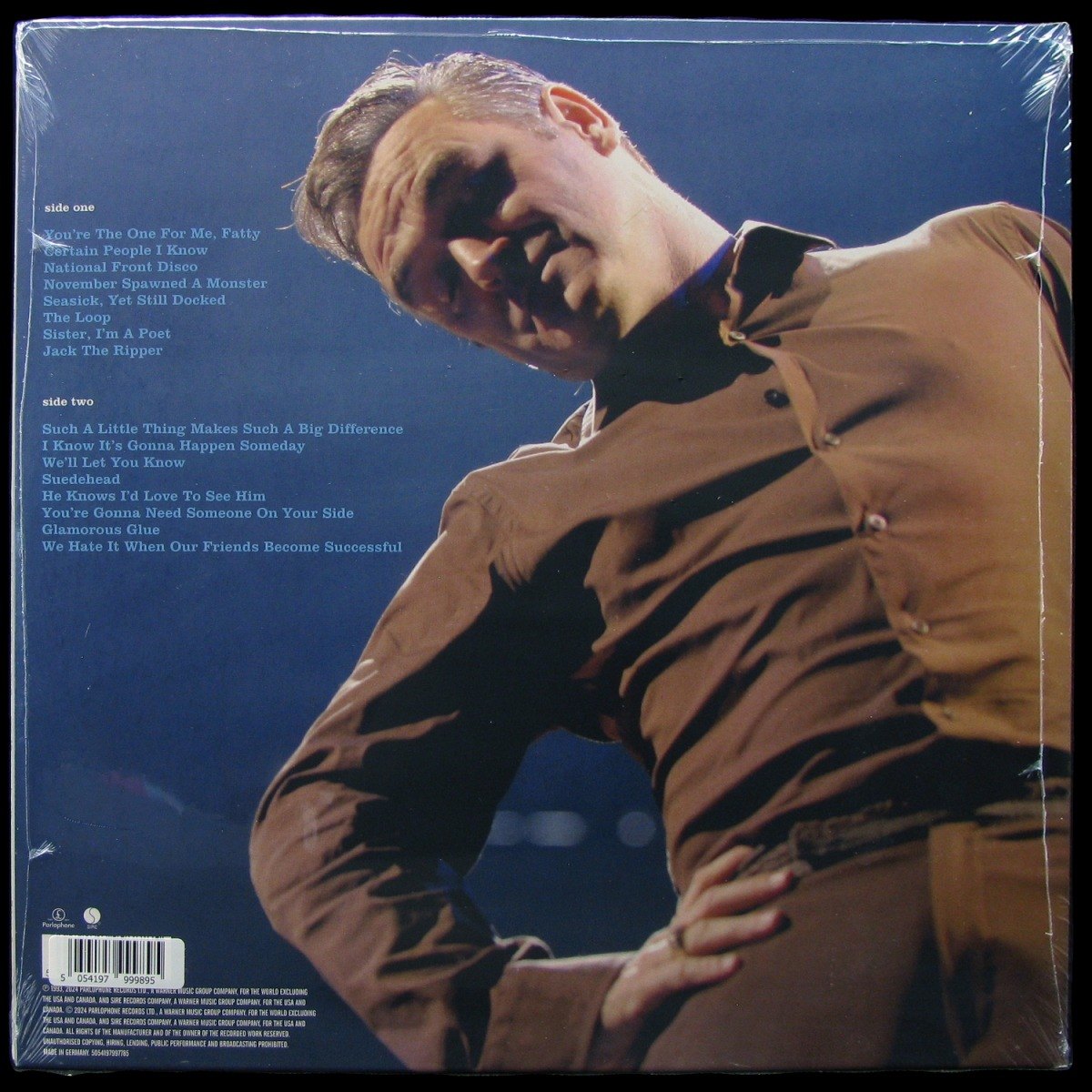 LP Morrissey — Beethoven Was Deaf Live In Paris (coloured vinyl) фото 2