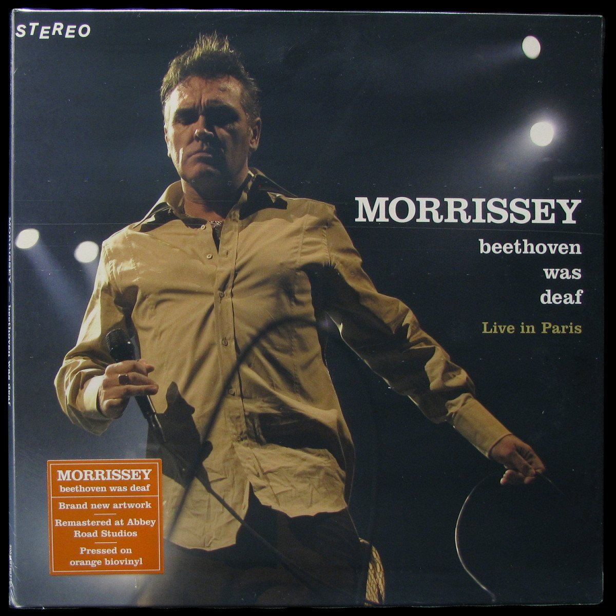 LP Morrissey — Beethoven Was Deaf Live In Paris (coloured vinyl) фото