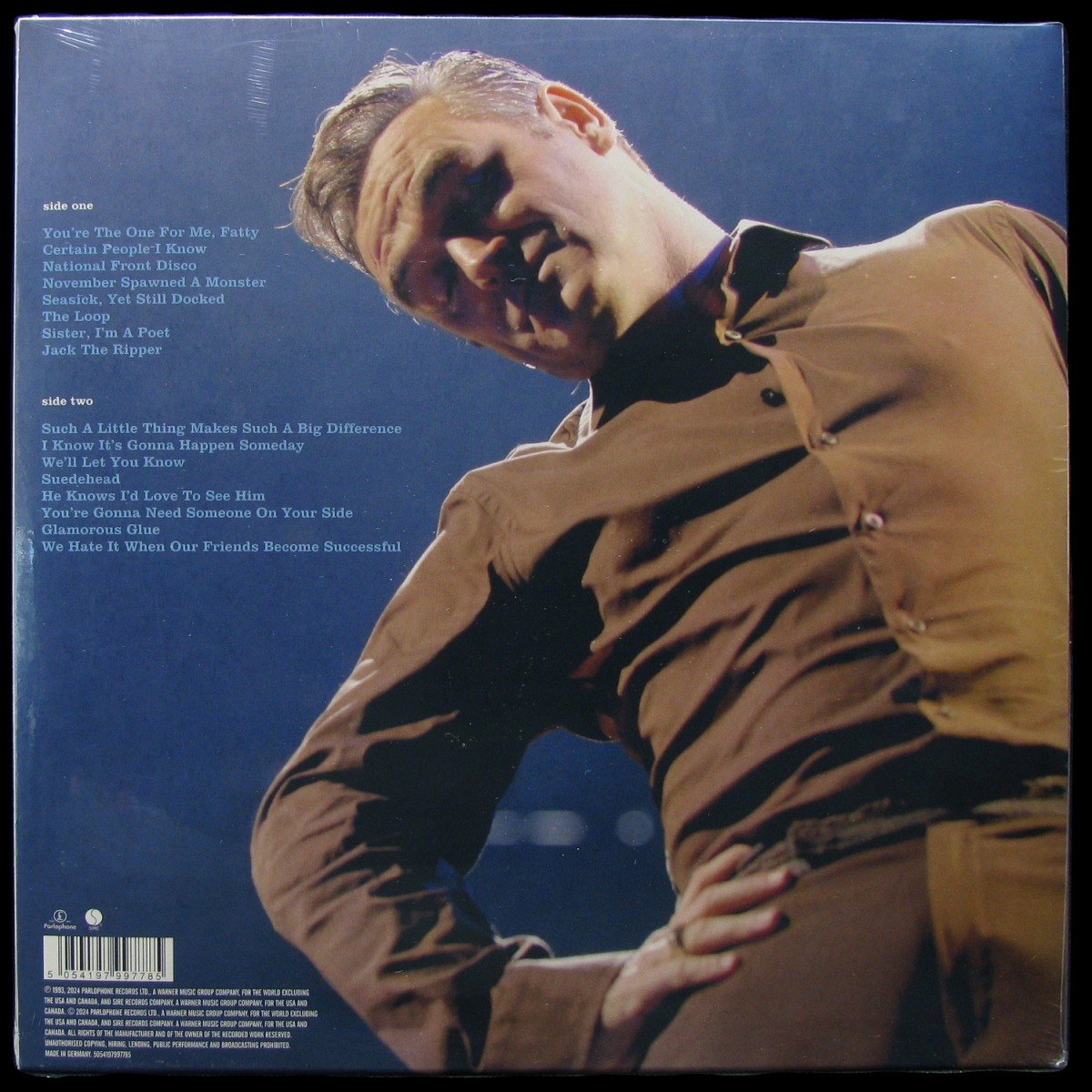 LP Morrissey — Beethoven Was Deaf Live In Paris фото 2