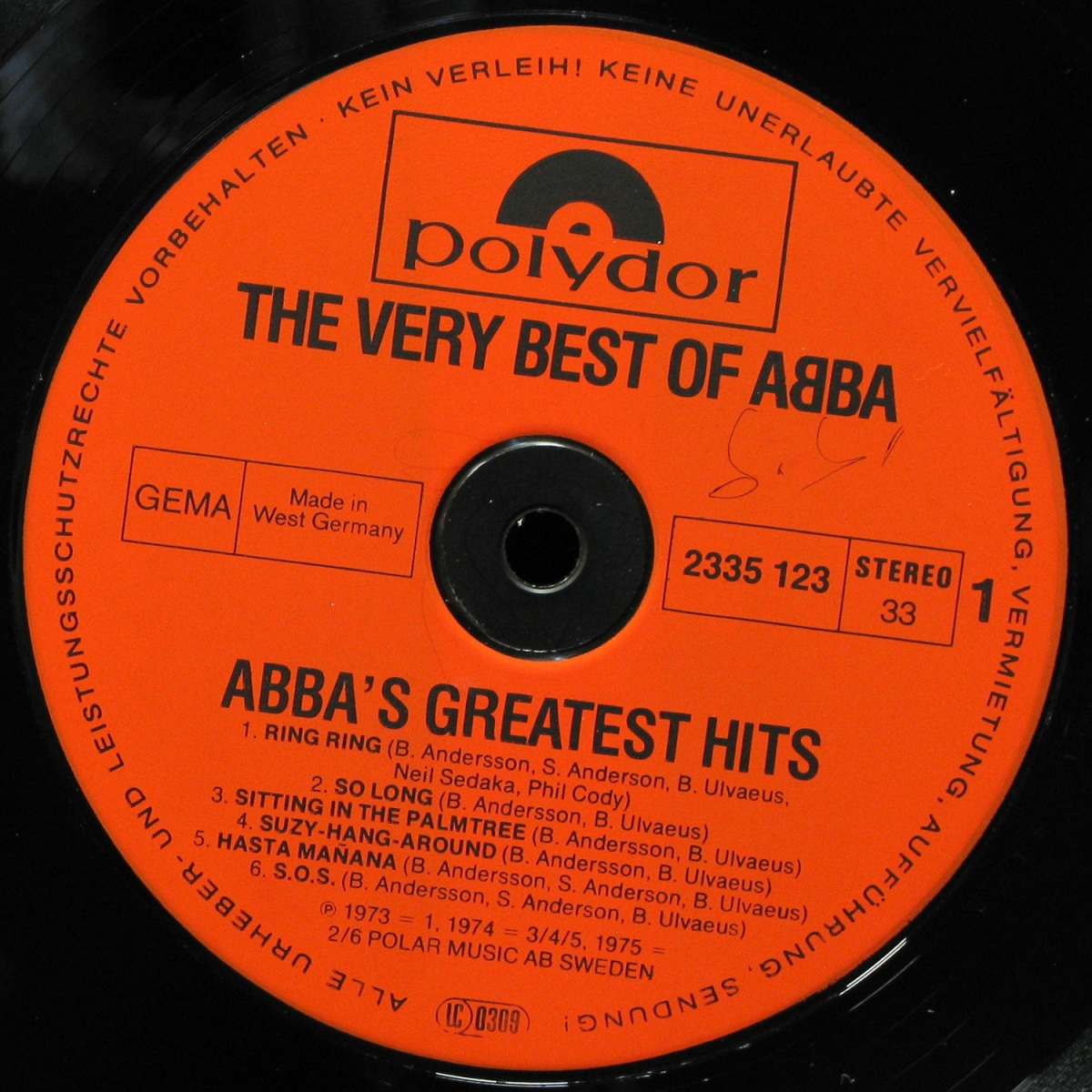 LP Abba — Very Best Of ABBA (ABBA's Greatest Hits) (2LP) фото 2