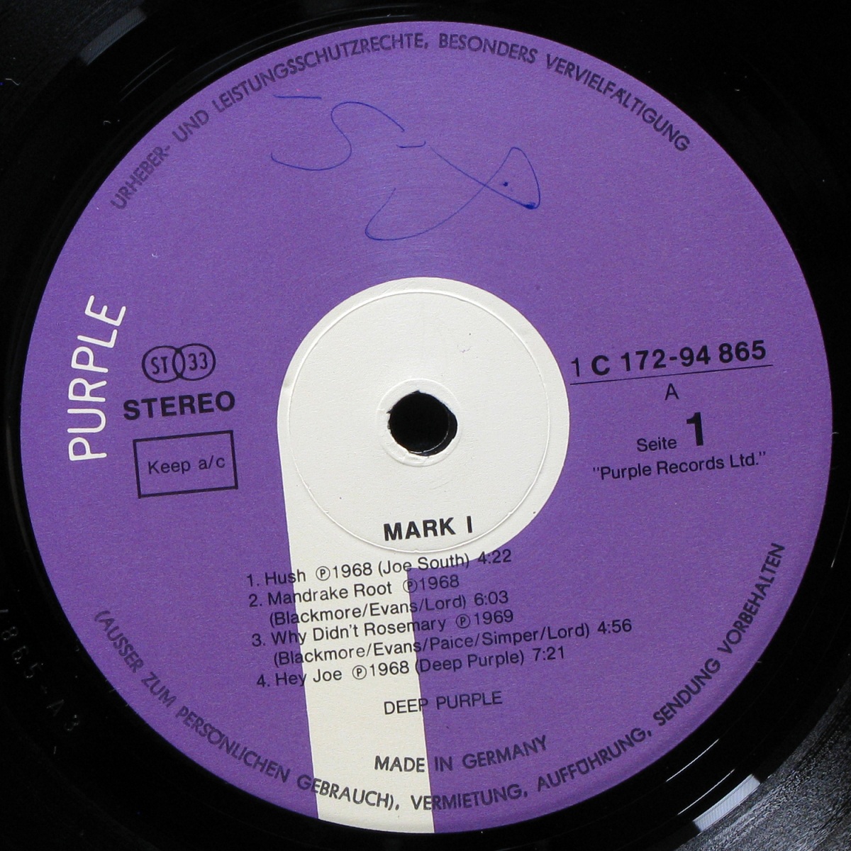 LP Deep Purple — Mark I & II (2LP) фото 3