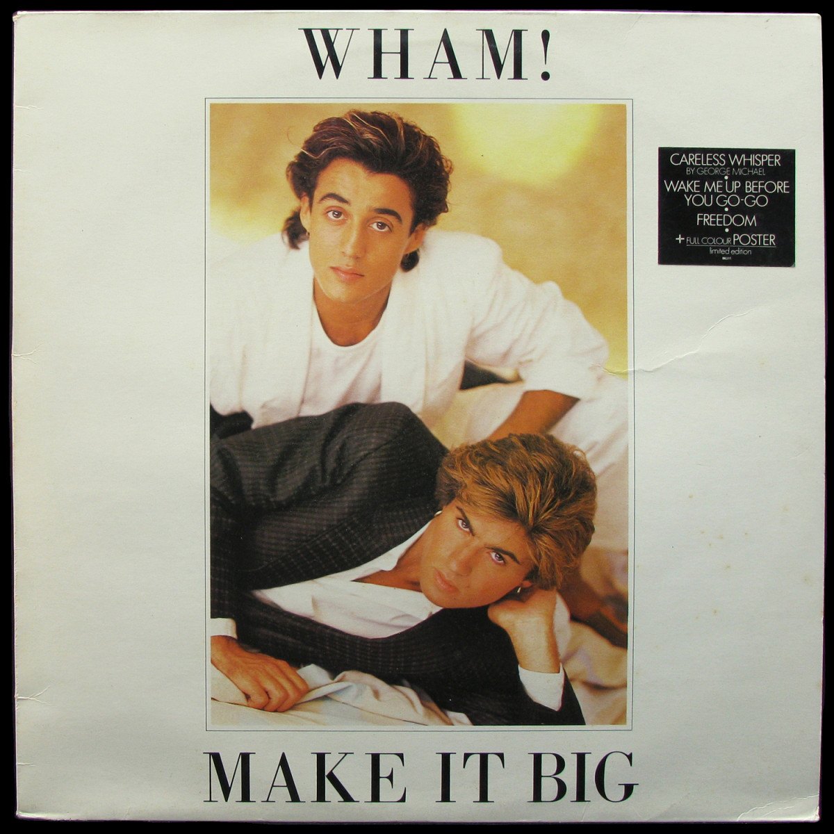 LP Wham! — Make It Big фото