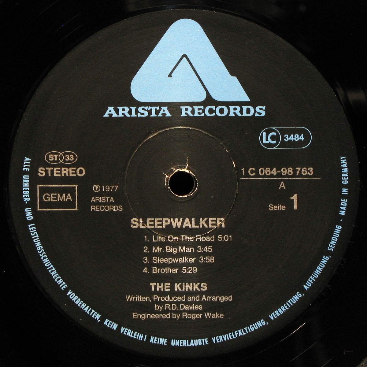 LP Kinks — Sleepwalker фото 2