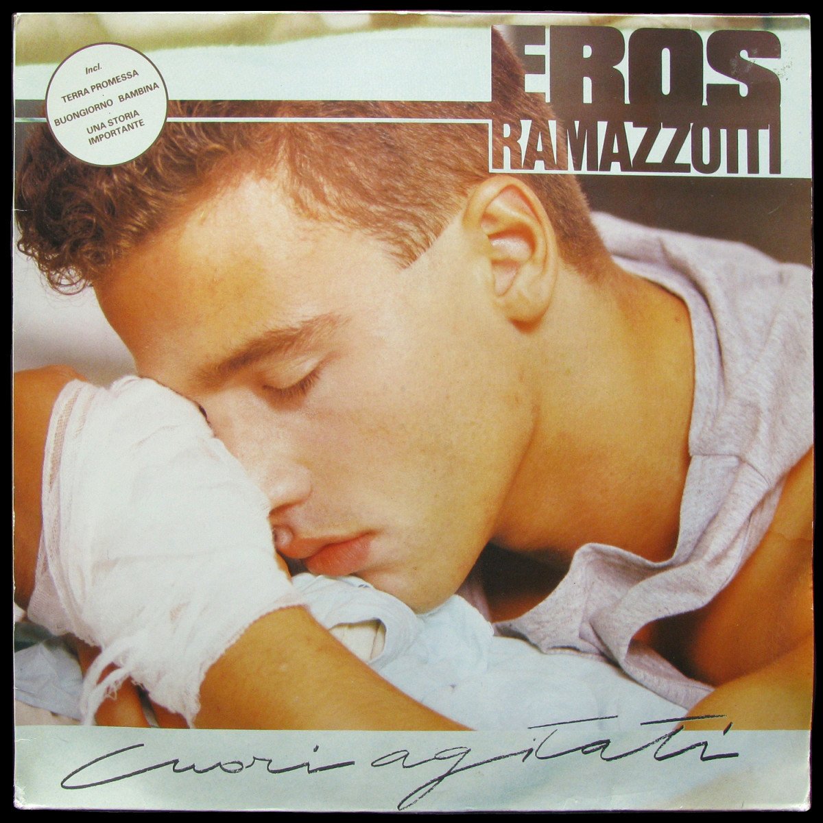 LP Eros Ramazzotti — Cuori Agitati фото