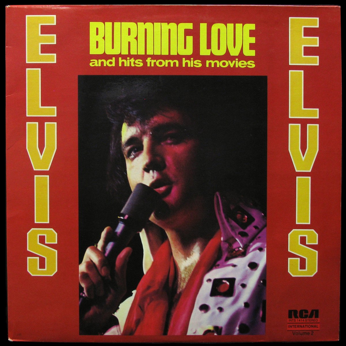 LP Elvis Presley — Burning Love And Hits From His Movies Vol.2 фото