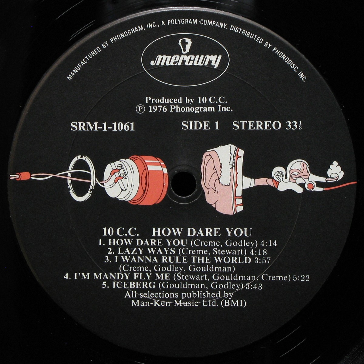 LP 10 CC — How Dare You! фото 2