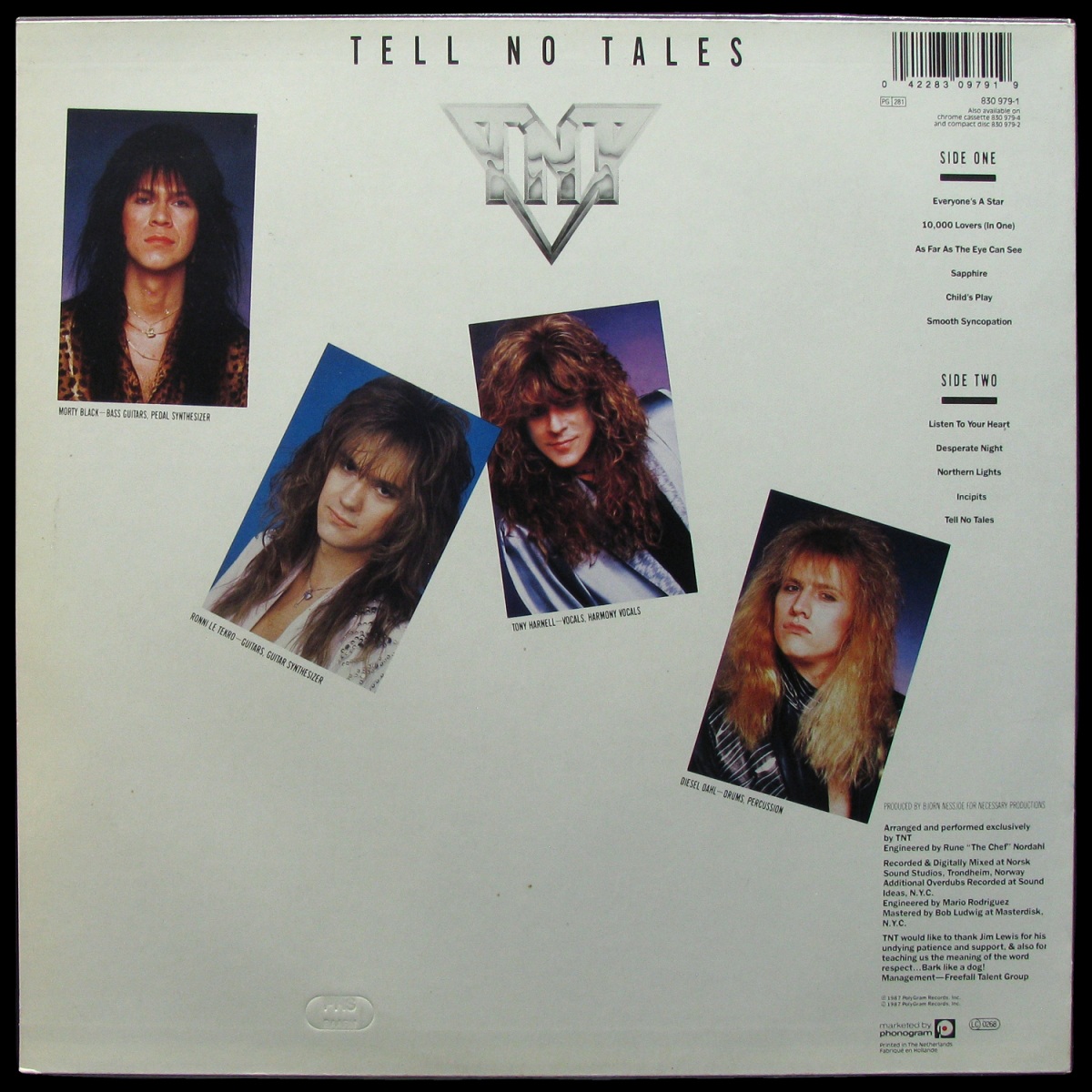 LP TNT — Tell No Tales фото 2