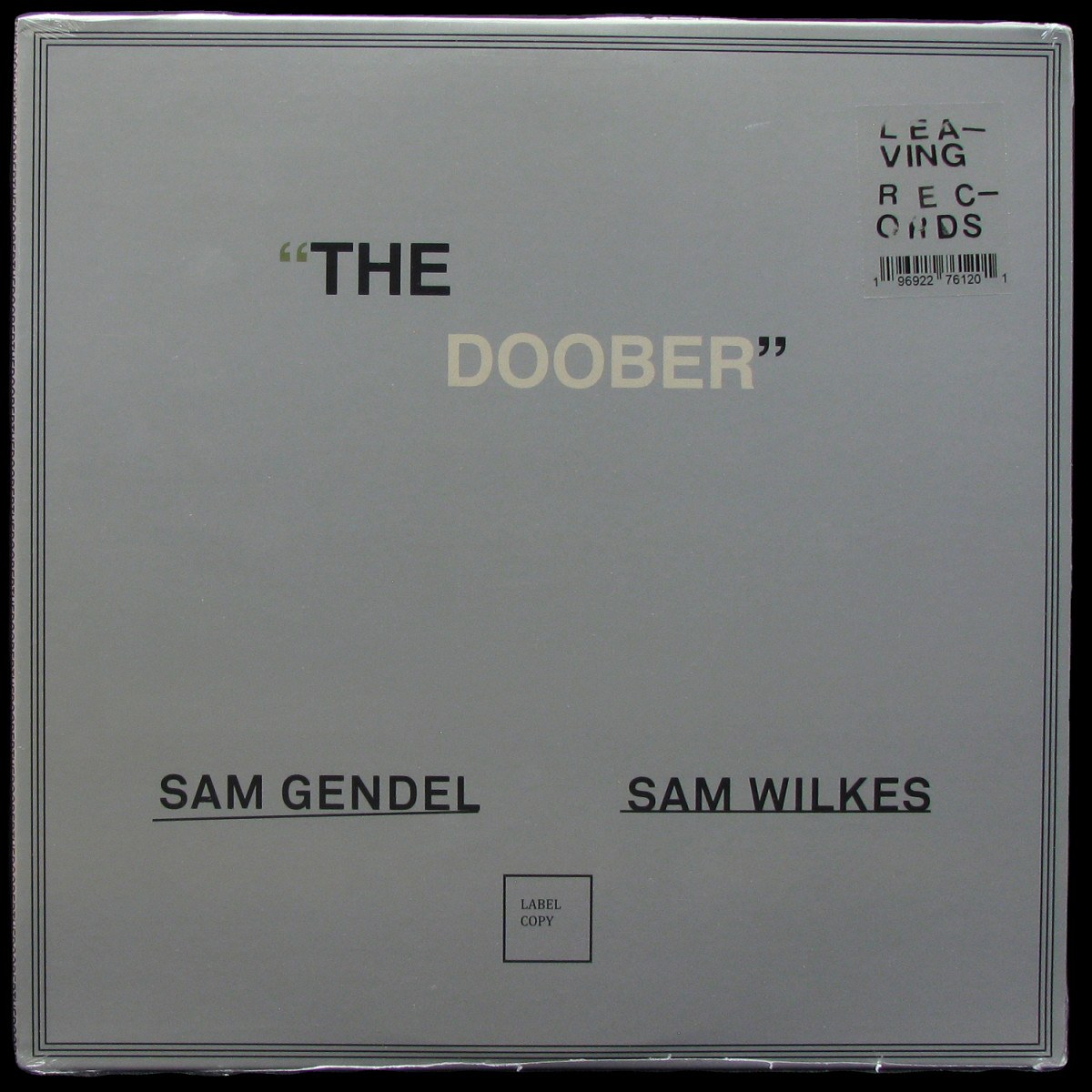 LP Sam Gendel / Sam Wilkes — The Doober фото