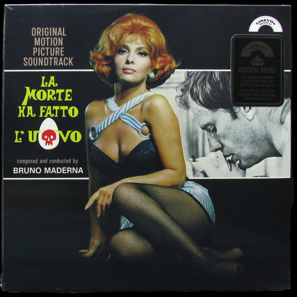 LP Bruno Maderna — La Morte Ha Fatto L'uovo (coloured vinyl) фото