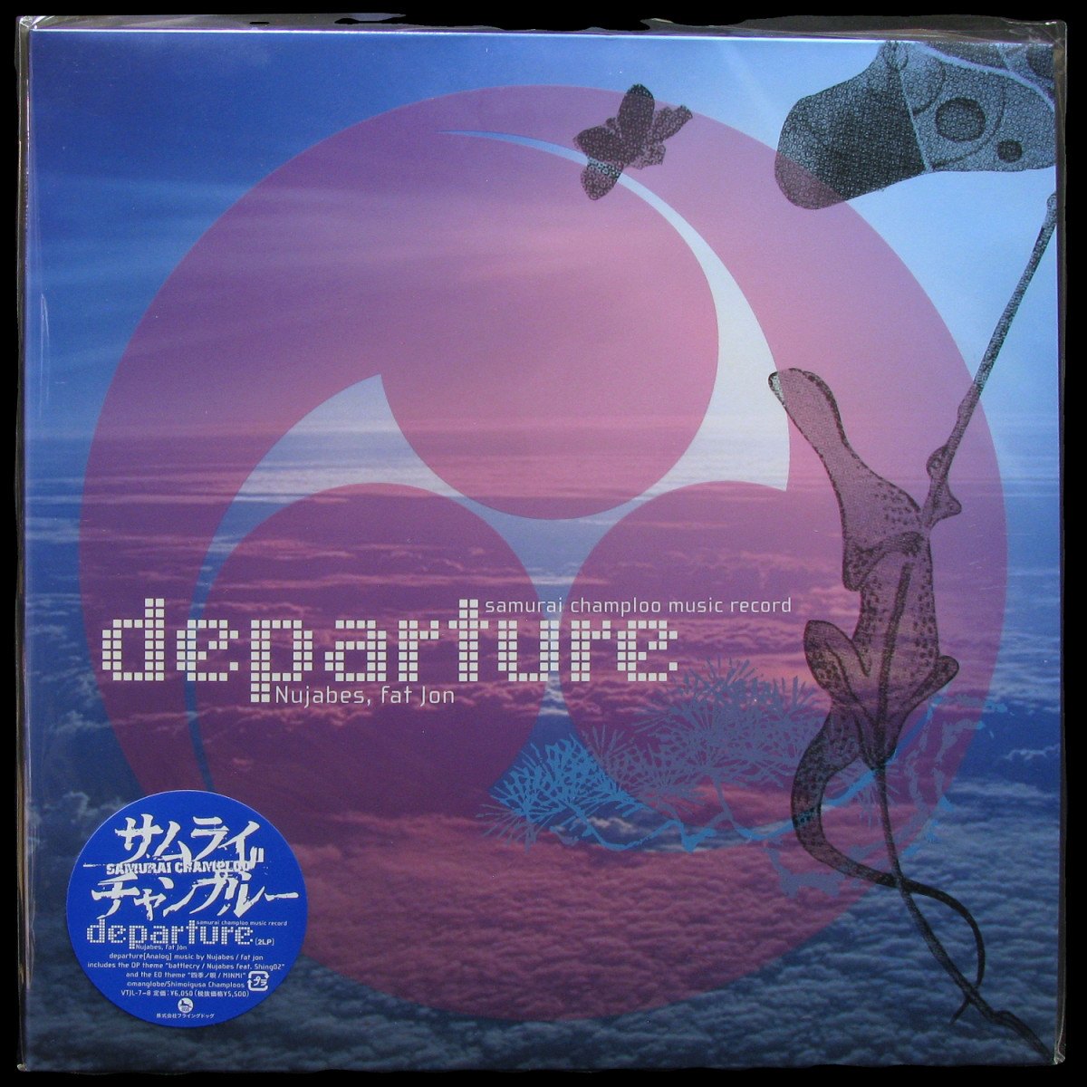 LP Nujabes / Fat Jon — Samurai Champloo Music Record - Departure (2LP) фото