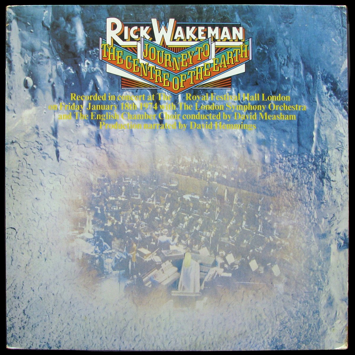 LP Rick Wakeman — Journey To The Centre Of The Earth (coverbooklet) фото