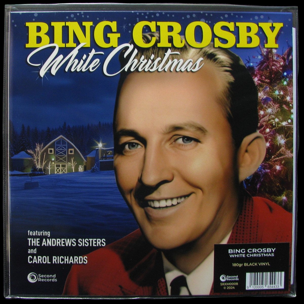 LP Bing Crosby — White Christmas фото