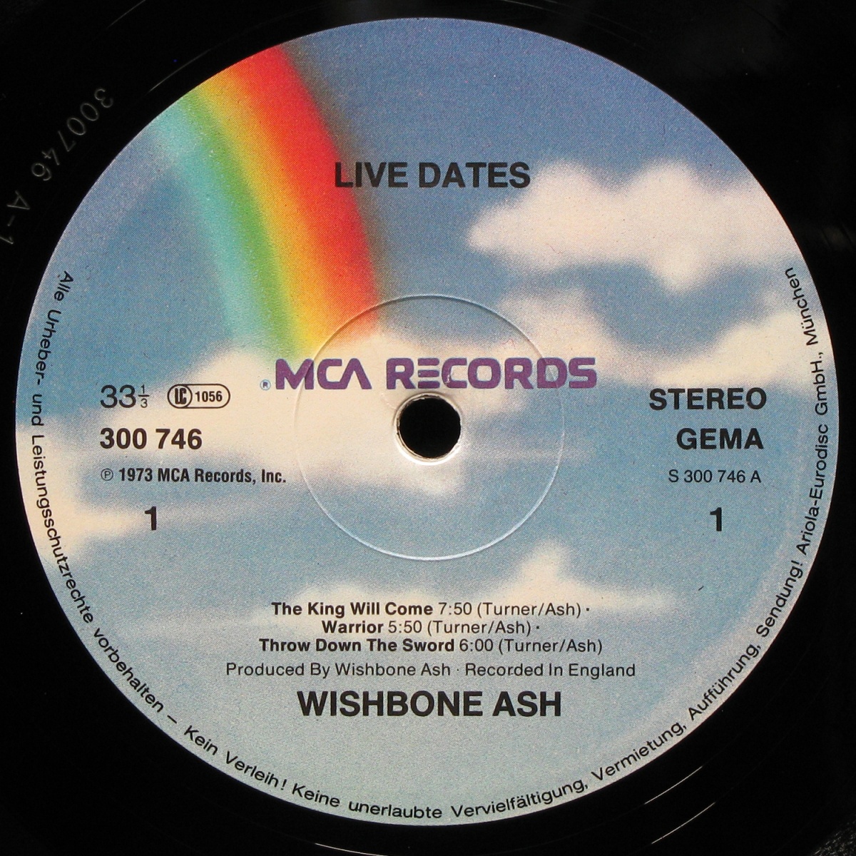 LP Wishbone Ash — Live Dates (2LP) фото 2