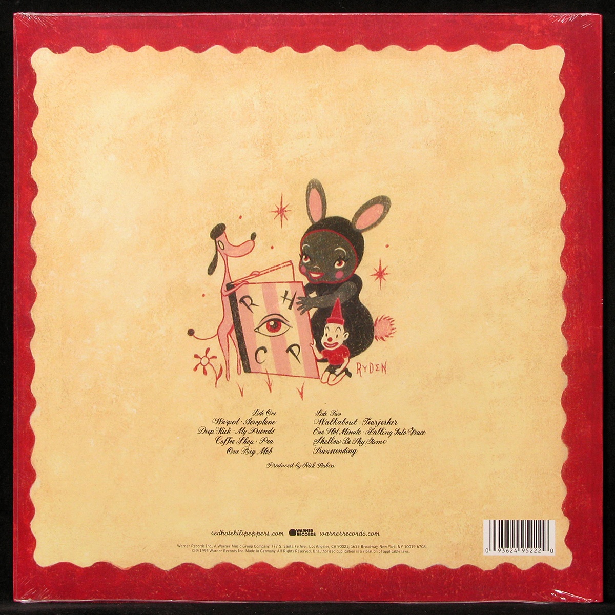 LP Red Hot Chili Peppers — One Hot Minute (2LP) фото 2