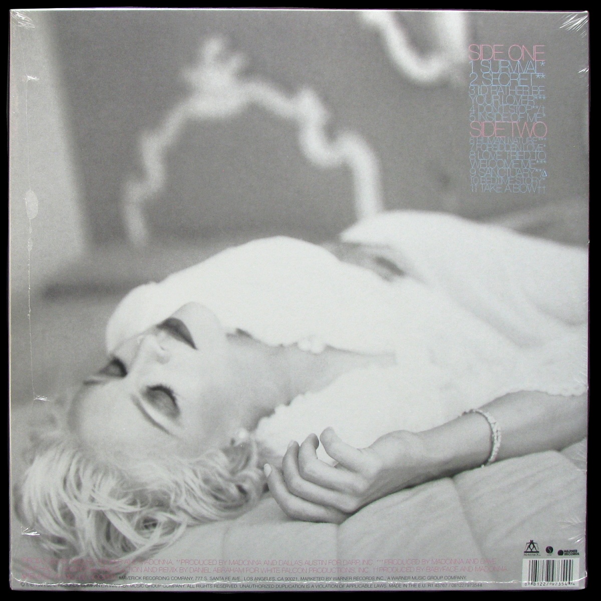 LP Madonna — Bedtime Stories фото 2