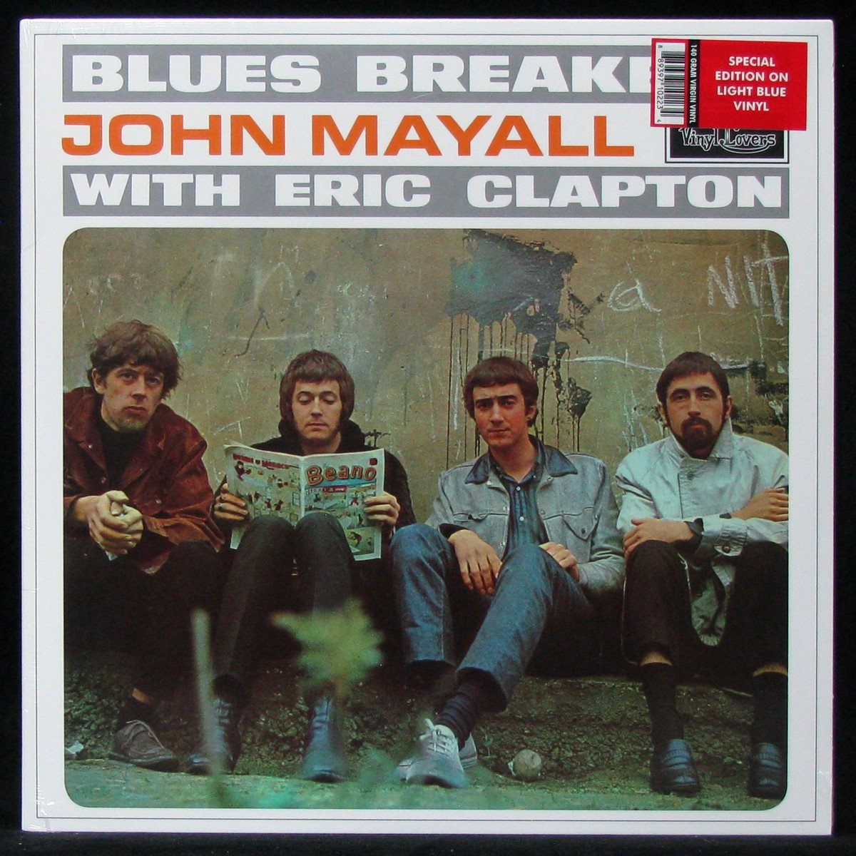 LP John Mayall / Eric Clapton — Blues Breakers (coloured vinyl) фото