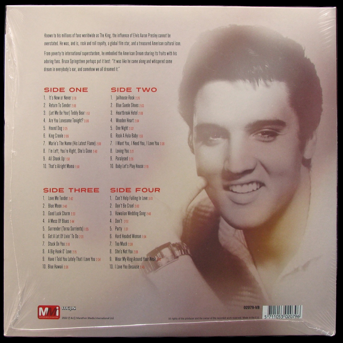 LP Elvis Presley — 40 Golden Classics (2LP) фото 2