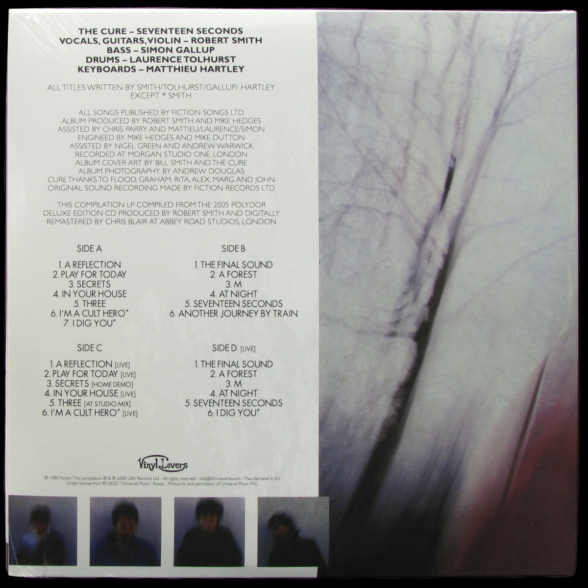 LP Cure — Seventeen Seconds (2LP, Deluxe Edition) фото 2