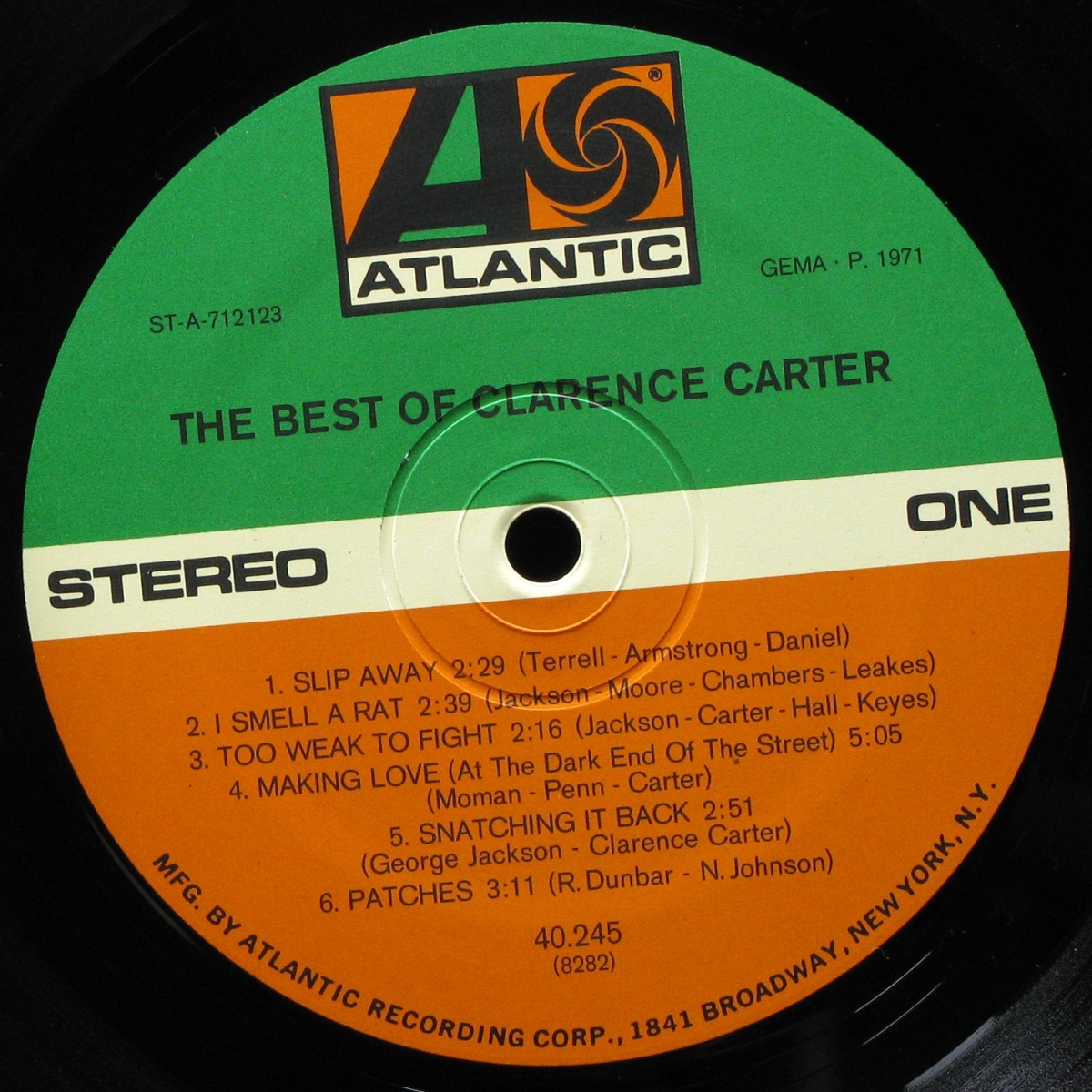 LP Clarence Carter — Best Of Clarence Carter фото 2