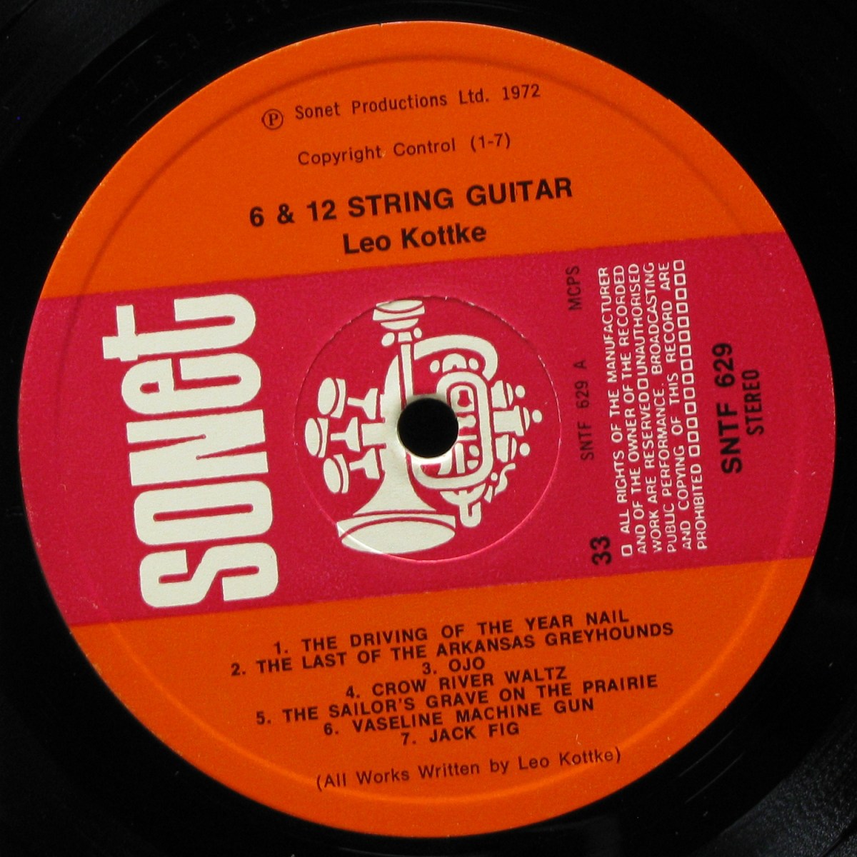 LP Leo Kottke — 6 & 12 String Guitar фото 2