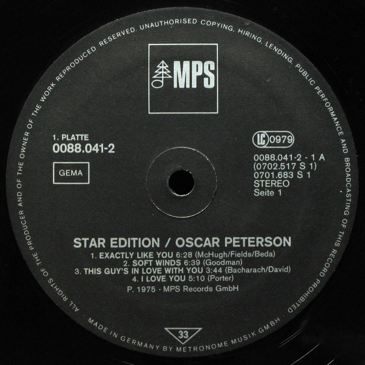 LP Oscar Peterson — Star Edition (2LP) фото 2