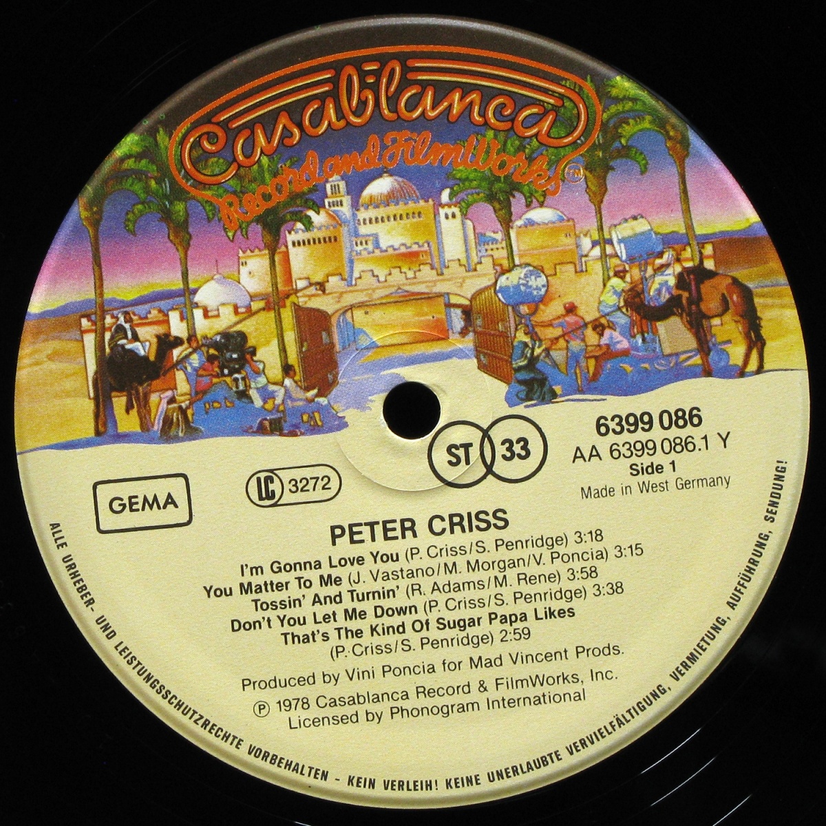 LP Kiss — Peter Criss фото 3