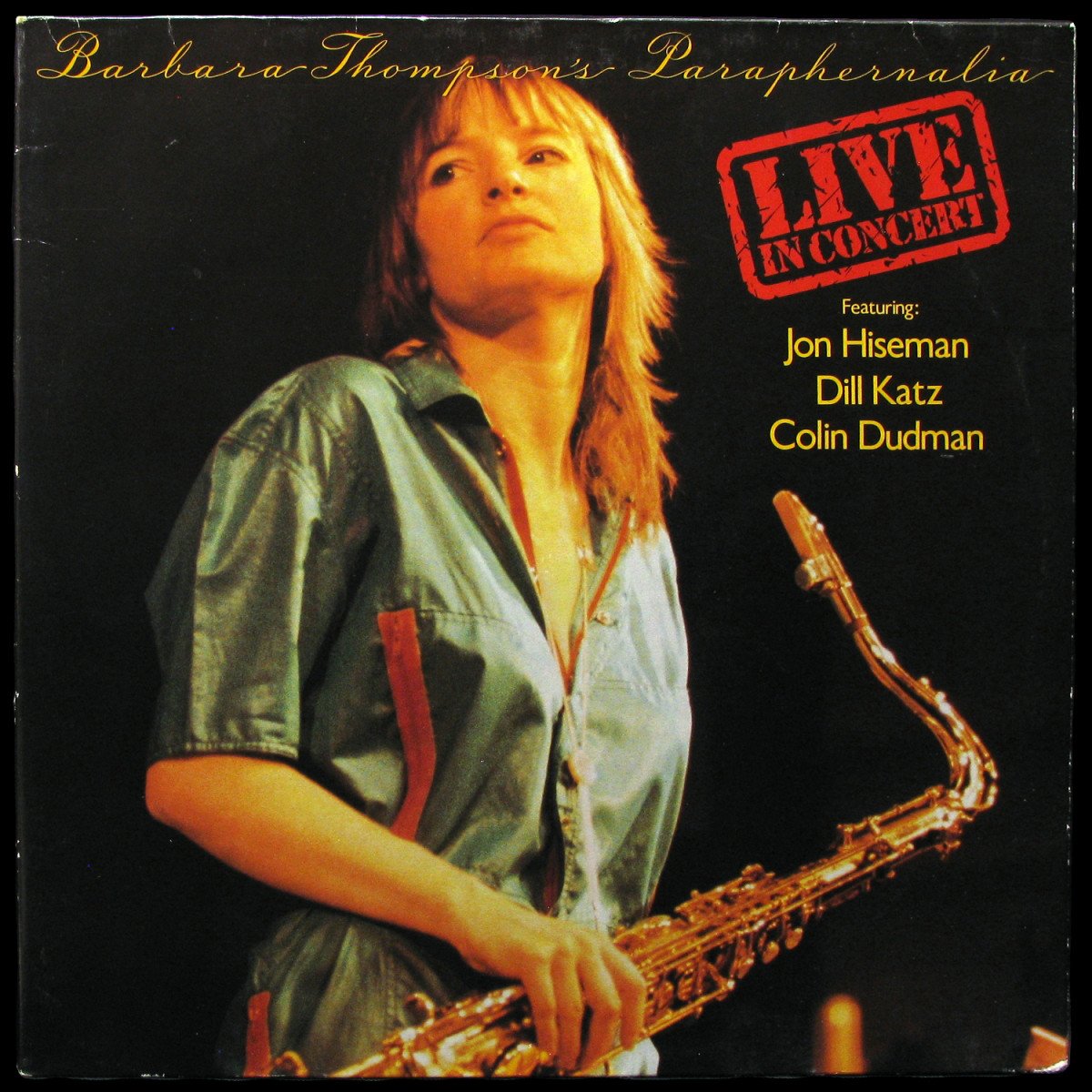 LP Barbara Thompson's Paraphernalia — Live In Concert (2LP) фото