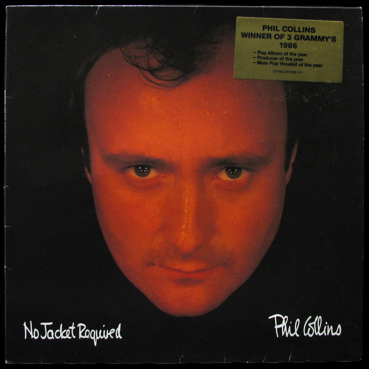 LP Phil Collins — No Jacket Required фото