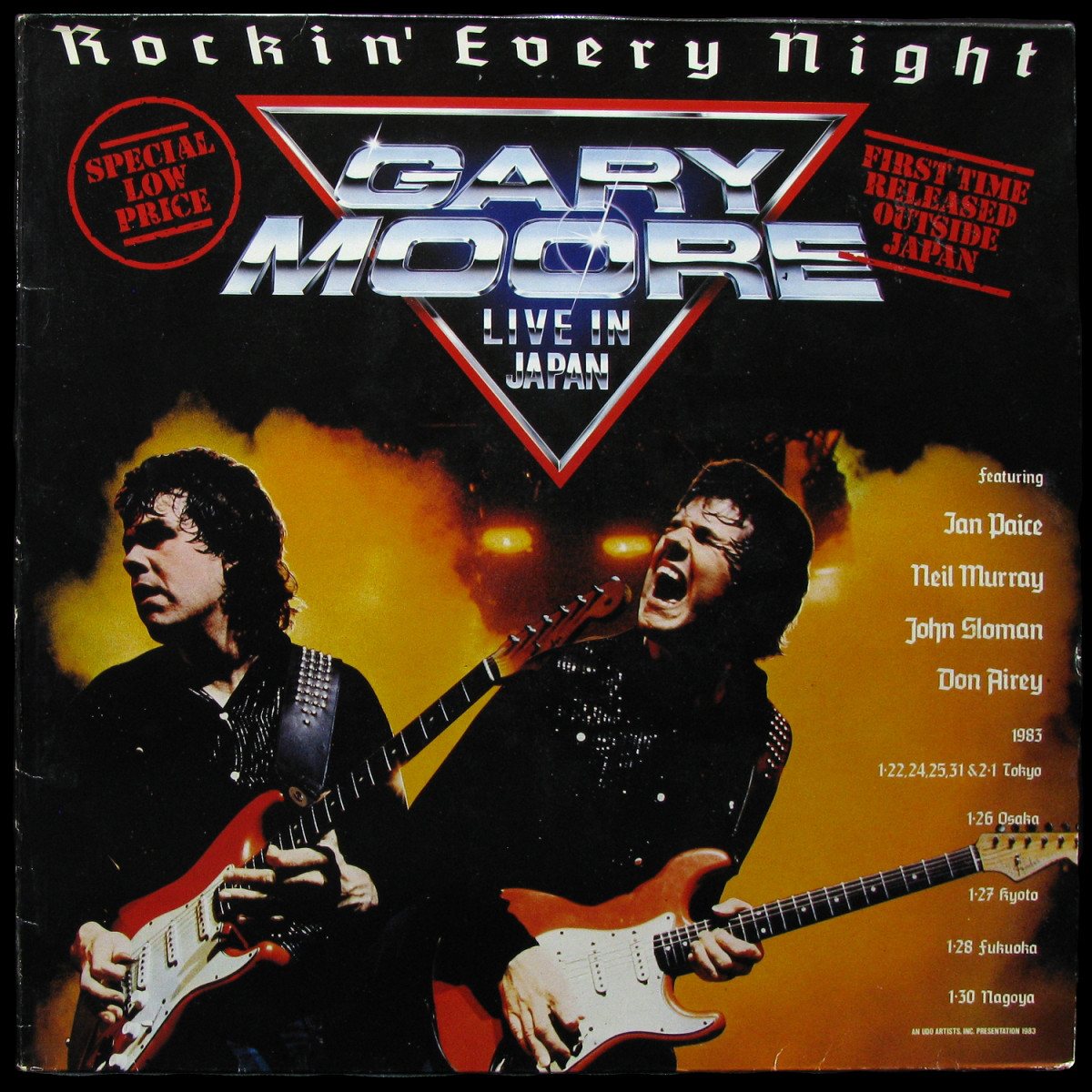 LP Gary Moore — Rockin' Every Night - Live In Japan фото