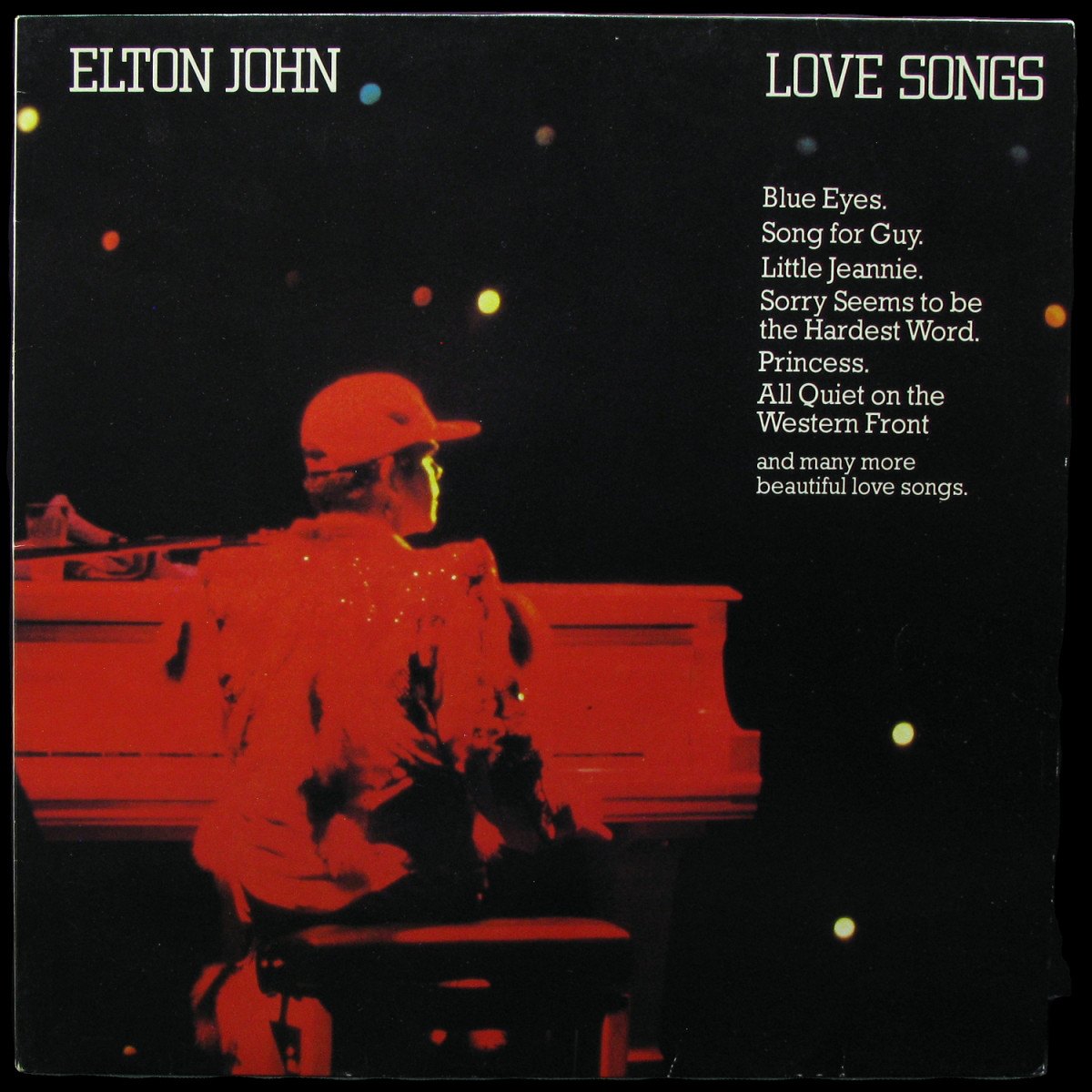 LP Elton John — Love Songs фото