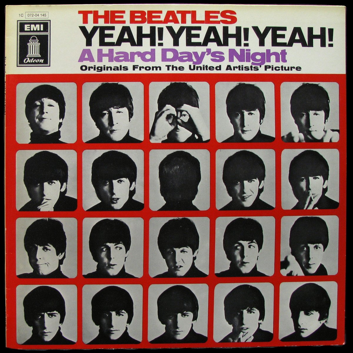 LP Beatles — Yeah! Yeah! Yeah! (A Hard Day's Night) фото