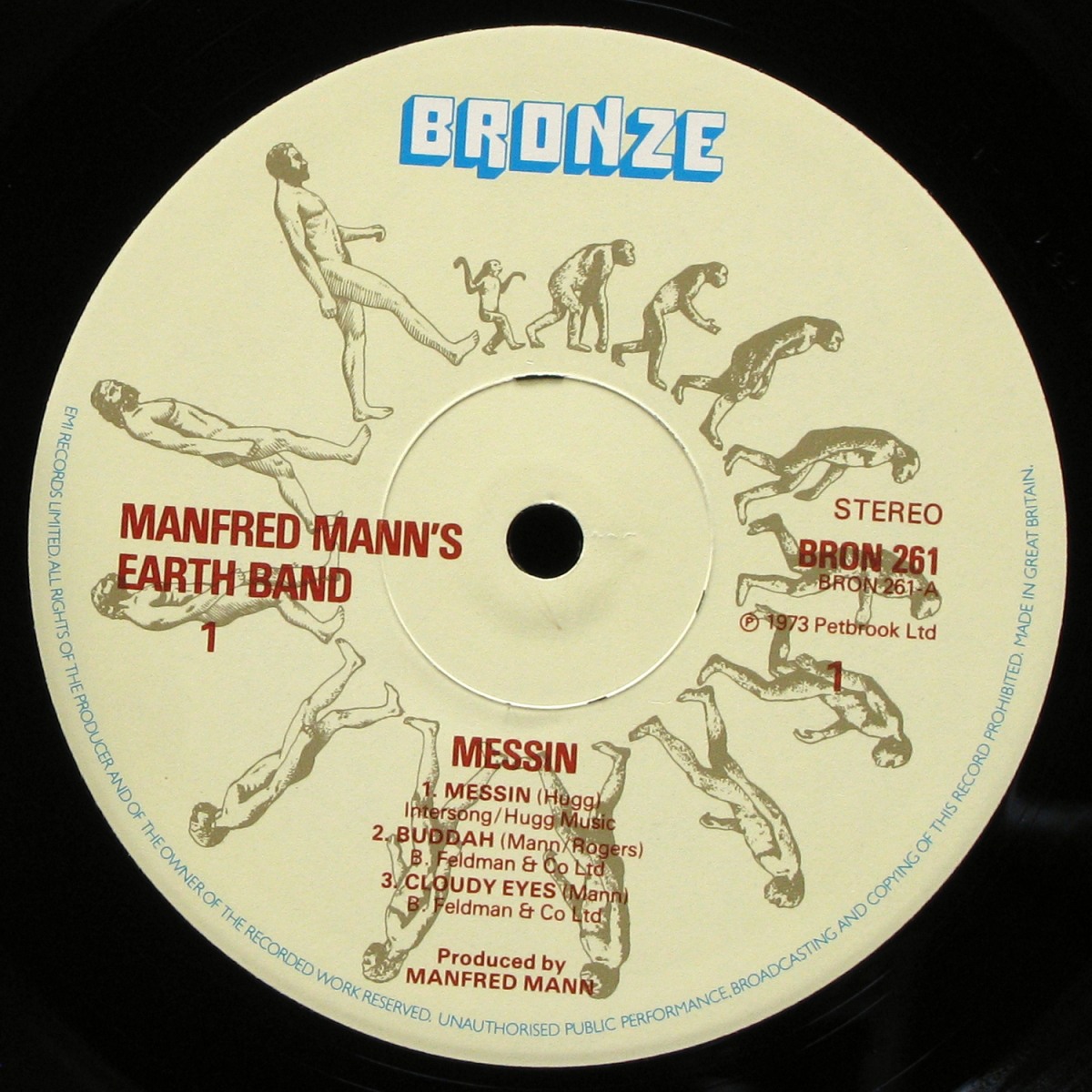 LP Manfred Mann's Earth Band — Messin' фото 2