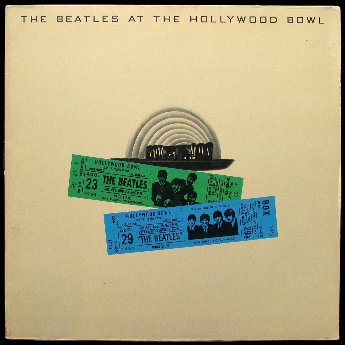 LP Beatles — Beatles At The Hollywood Bowl фото