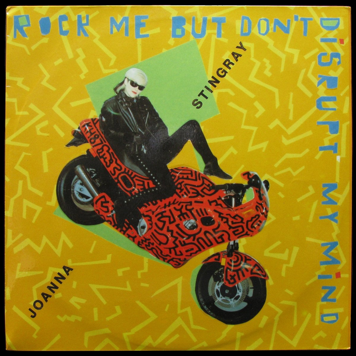 LP Joanna Stingray — Rock Me But Don't Disrupt My Mind фото