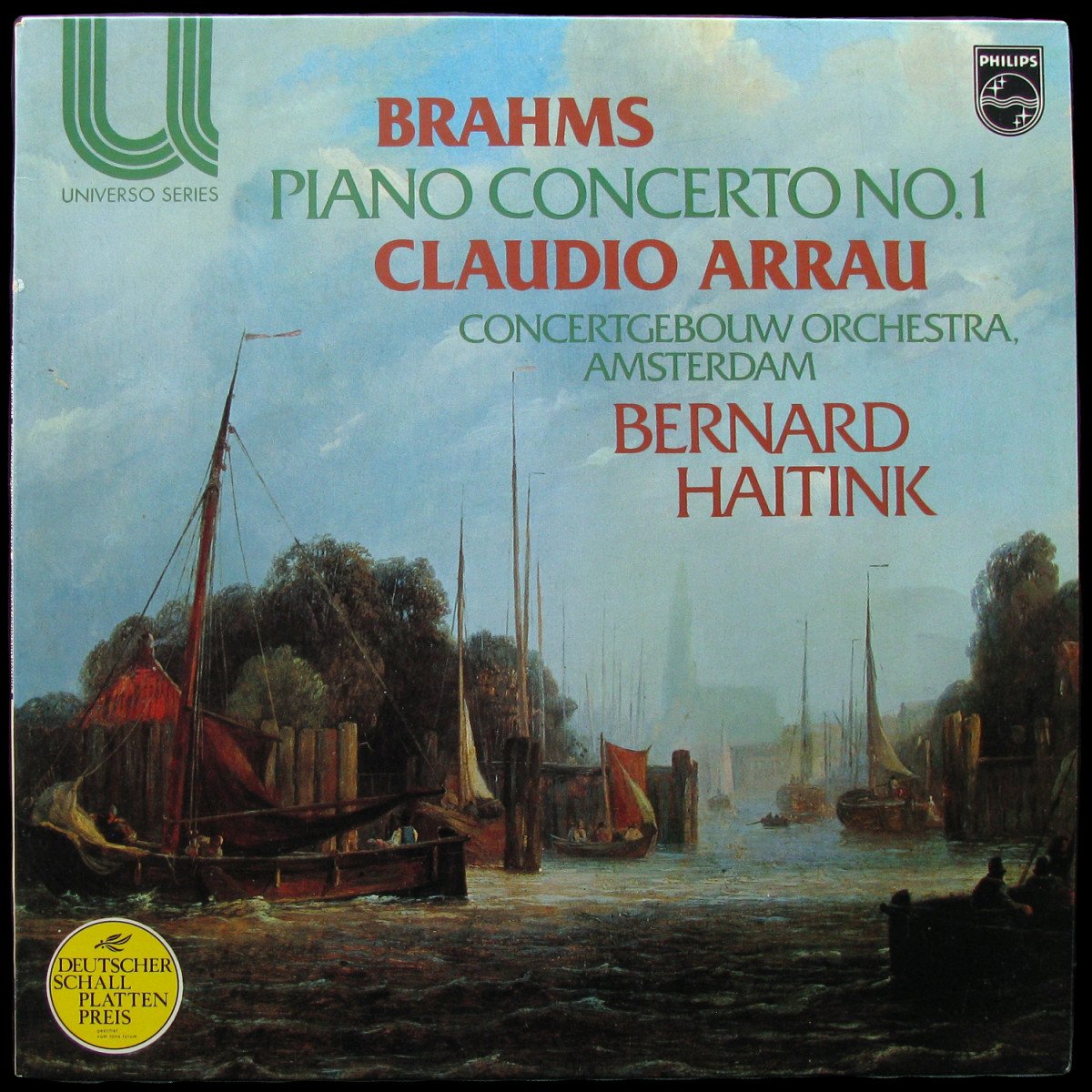 LP Bernard Haitink — Brahms: Piano Concerto No. 1 фото