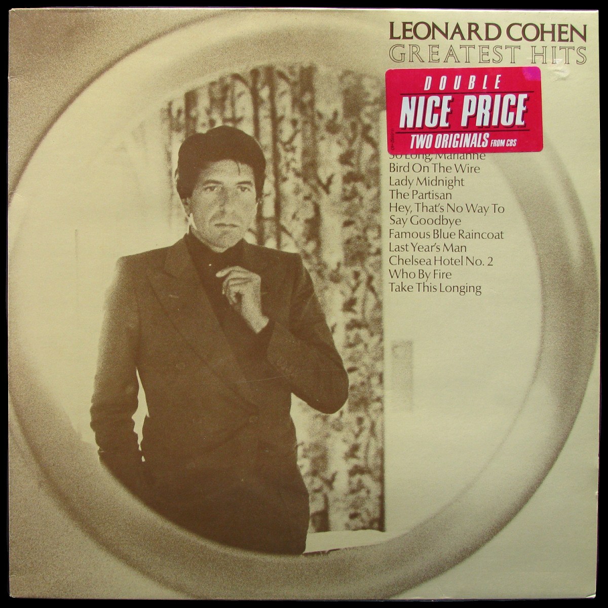 LP Leonard Cohen — Greatest Hits фото