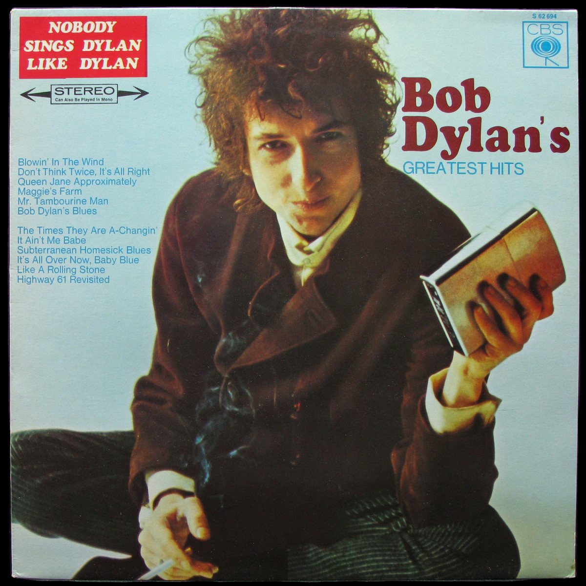 LP Bob Dylan — Bob Dylan's Greatest Hits фото