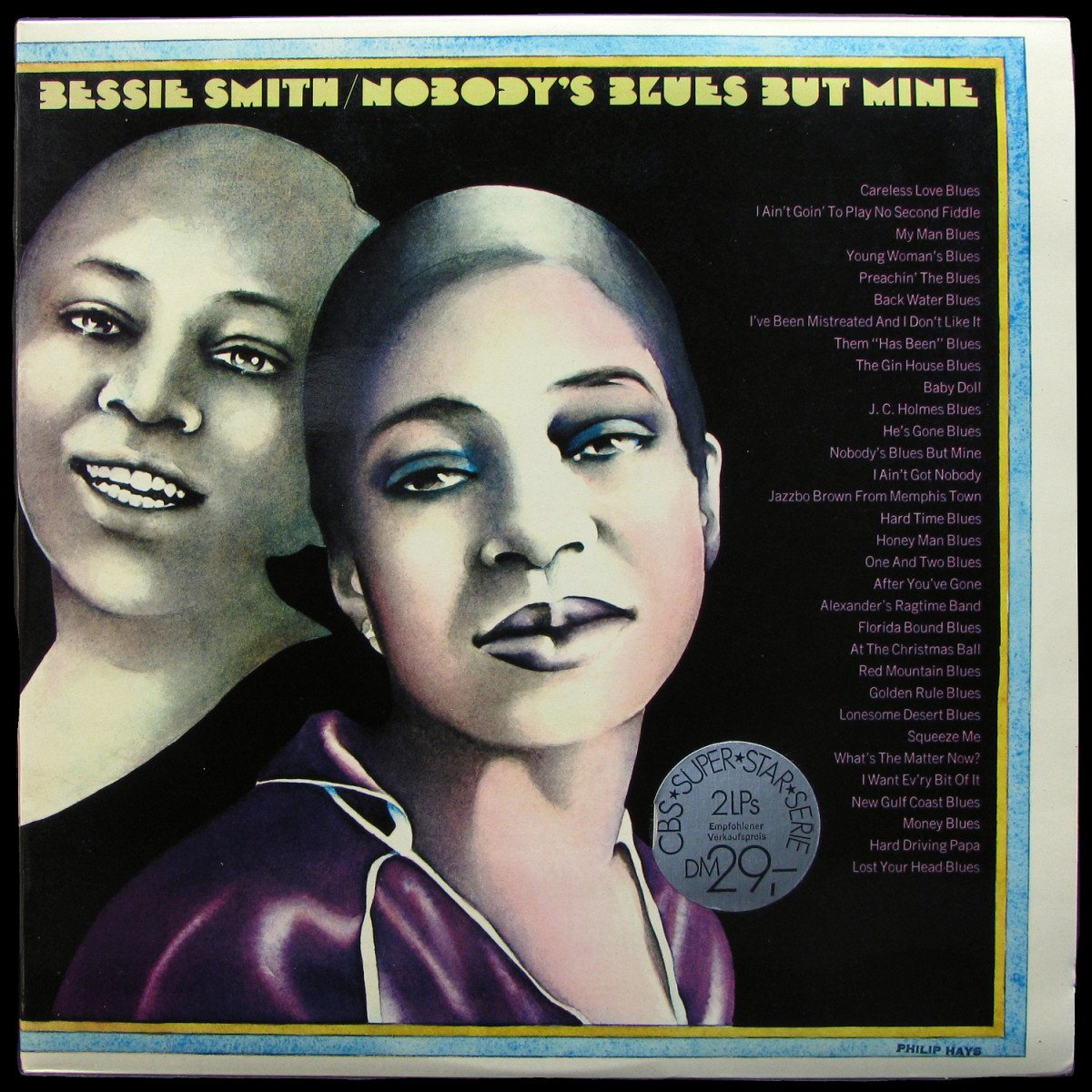 LP Bessie Smith — Nobody's Blues But Mine (2LP) фото