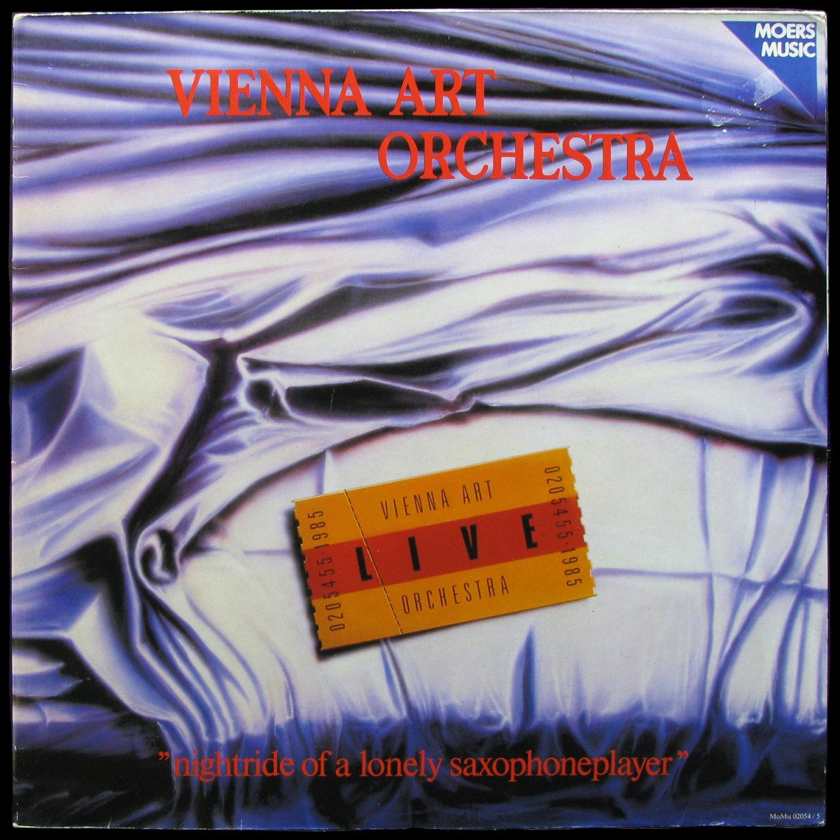 LP Vienna Art Orchestra — Nightride Of A Lonely Saxophoneplayer (2LP) фото