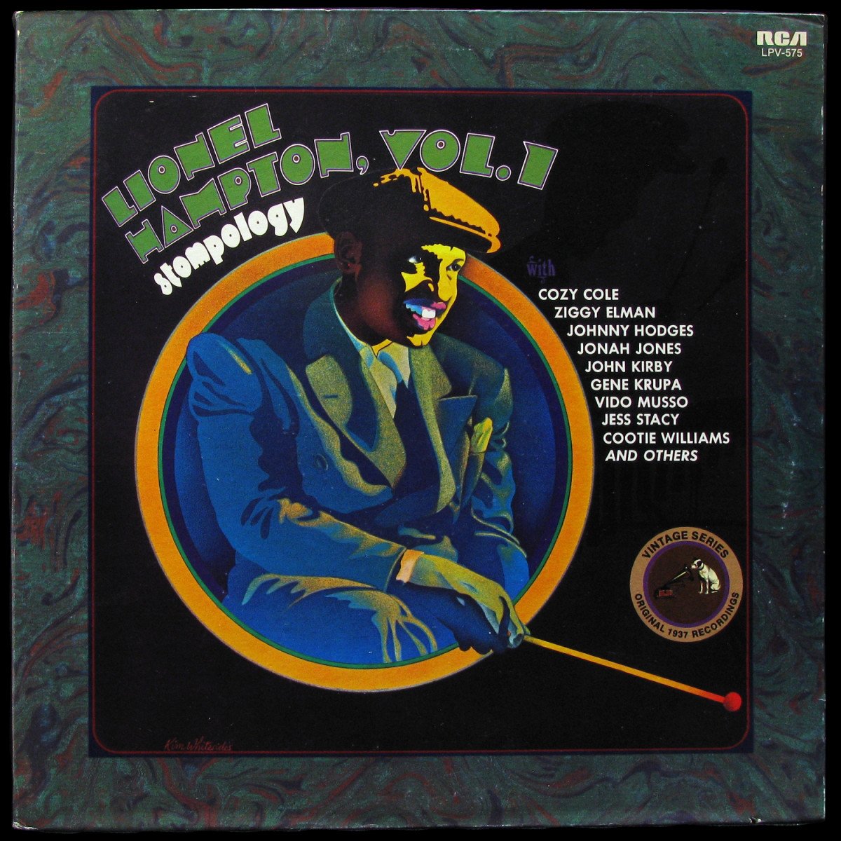 LP Lionel Hampton — Vol. 1 Stompology (mono) фото