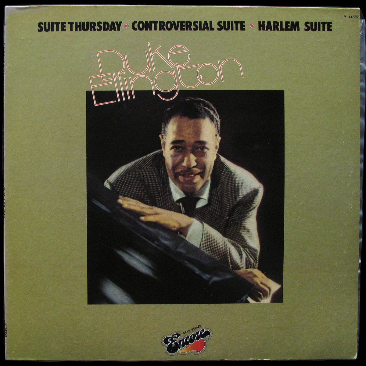 LP Duke Ellington — Suite Thursday - Controversial Suite - Harlem Suite (mono) фото