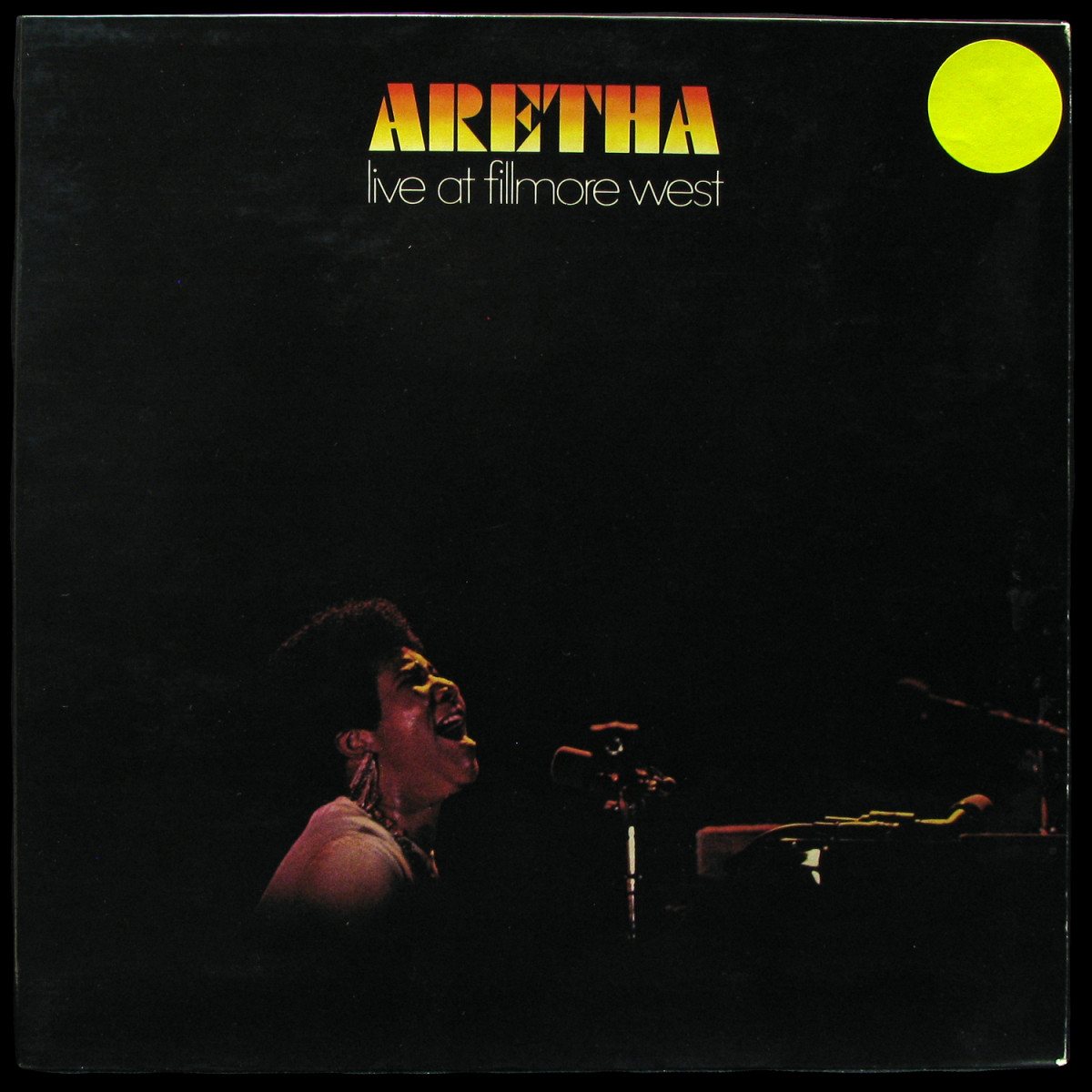 LP Aretha Franklin — Live At Fillmore West фото